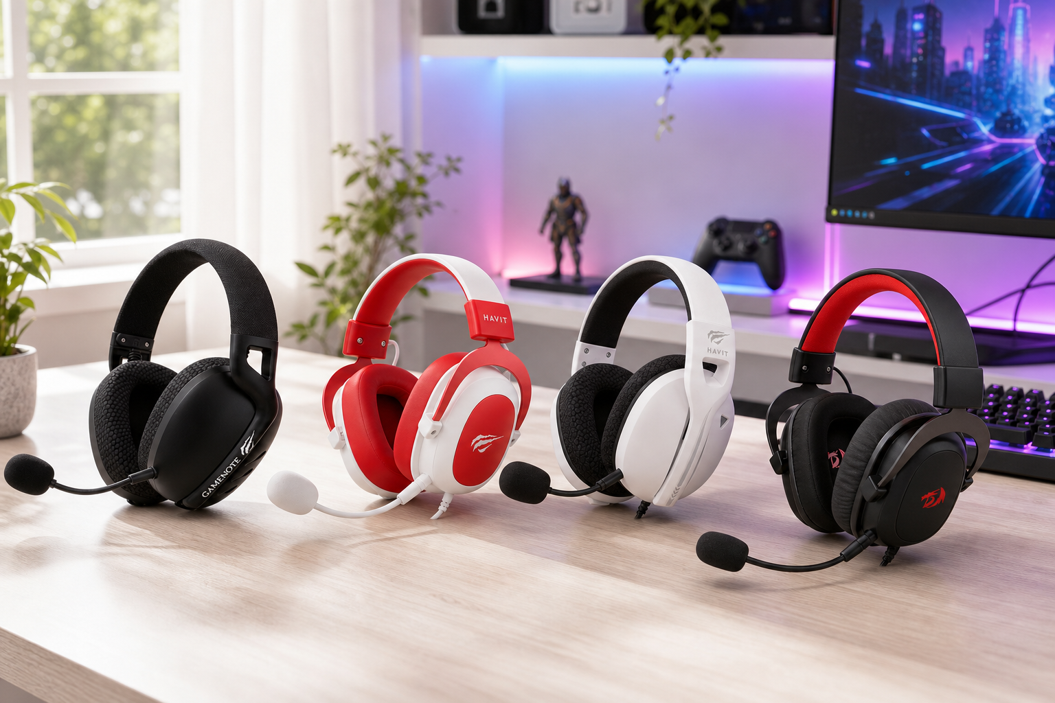 5 Melhores headsets gamer com som espacial em 2026