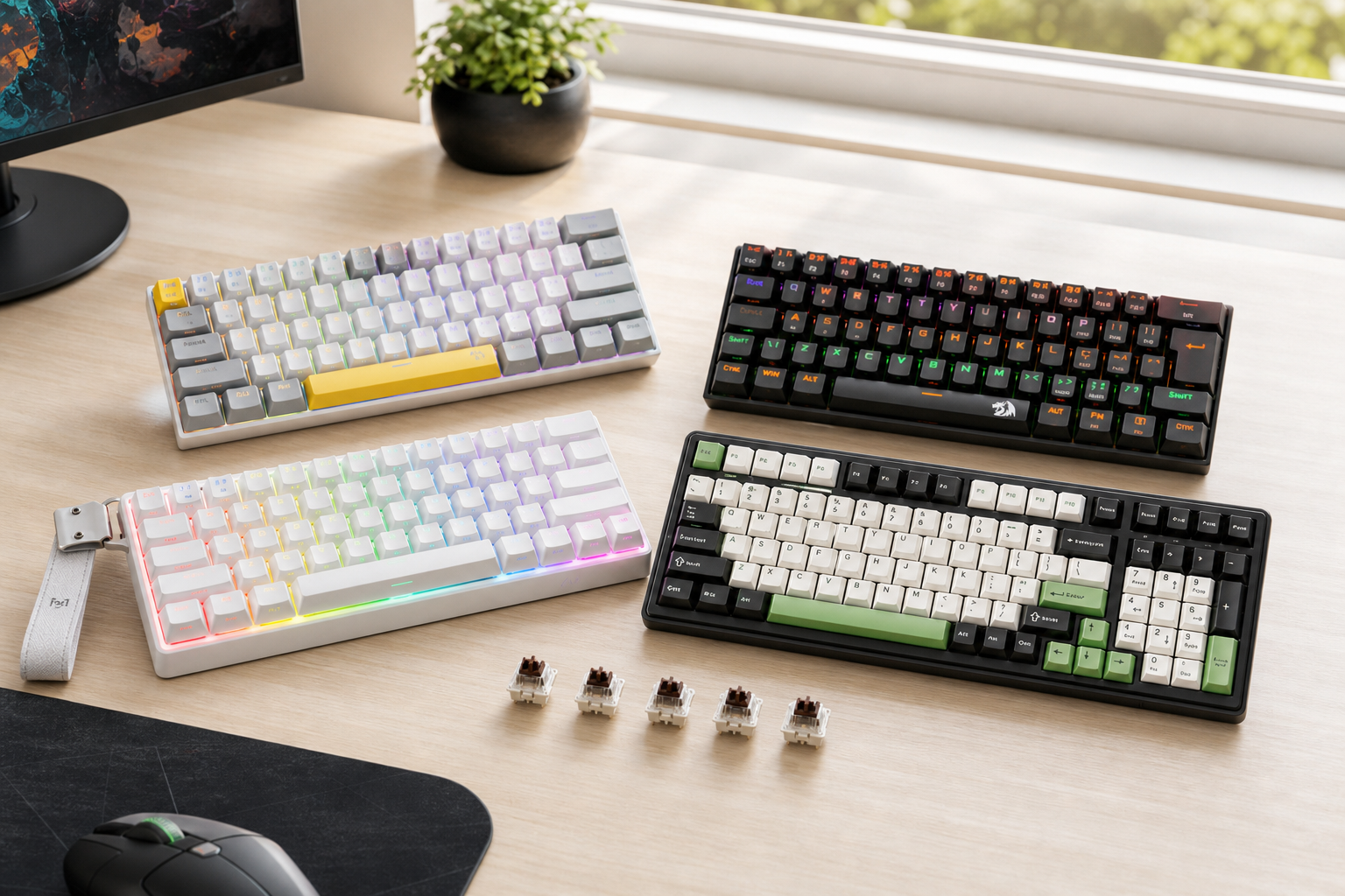 5 Melhores teclados gamer com retroiluminação em 2024