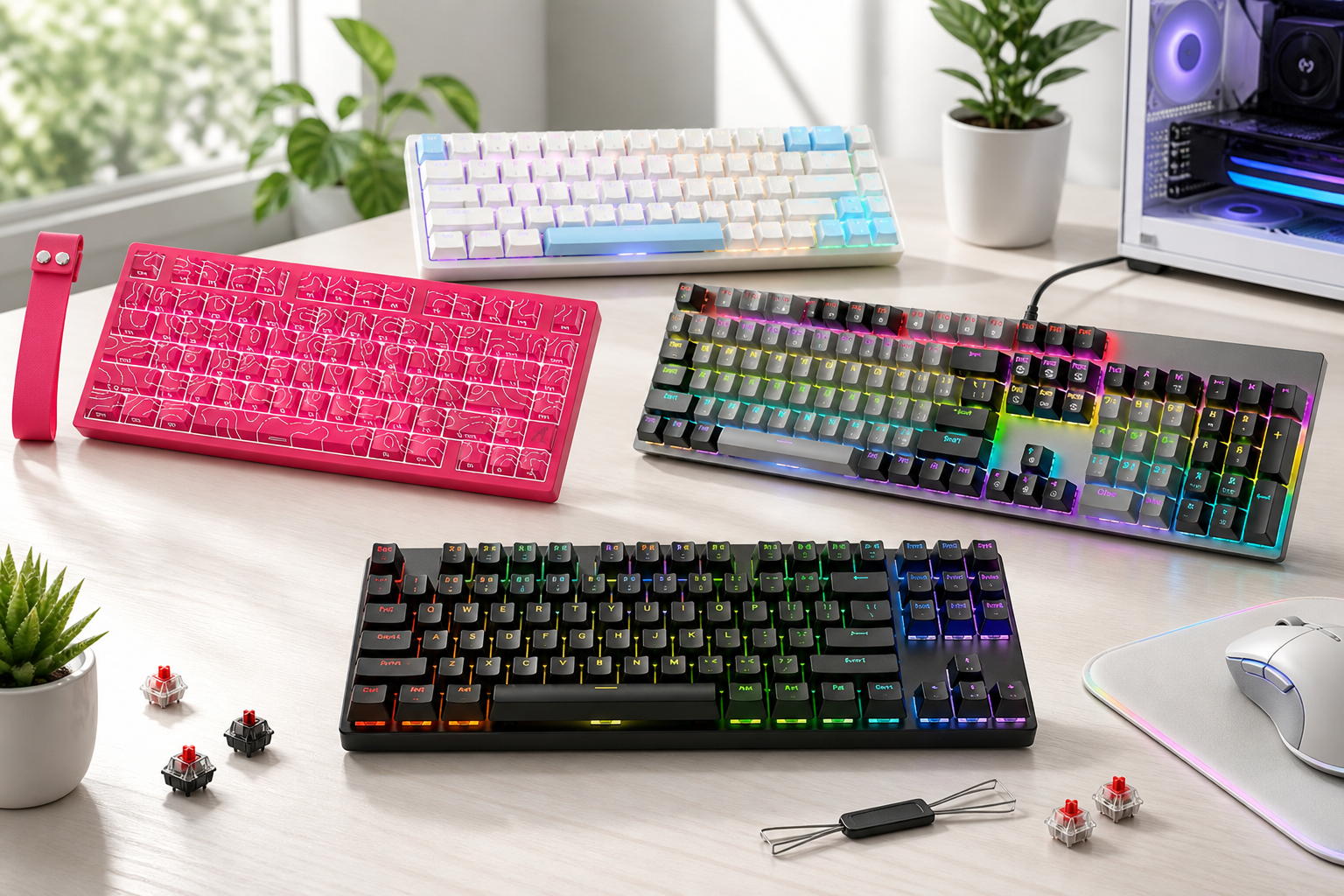 5 Melhores Teclados Gamer Mecânicos de 2025 para Desempenho