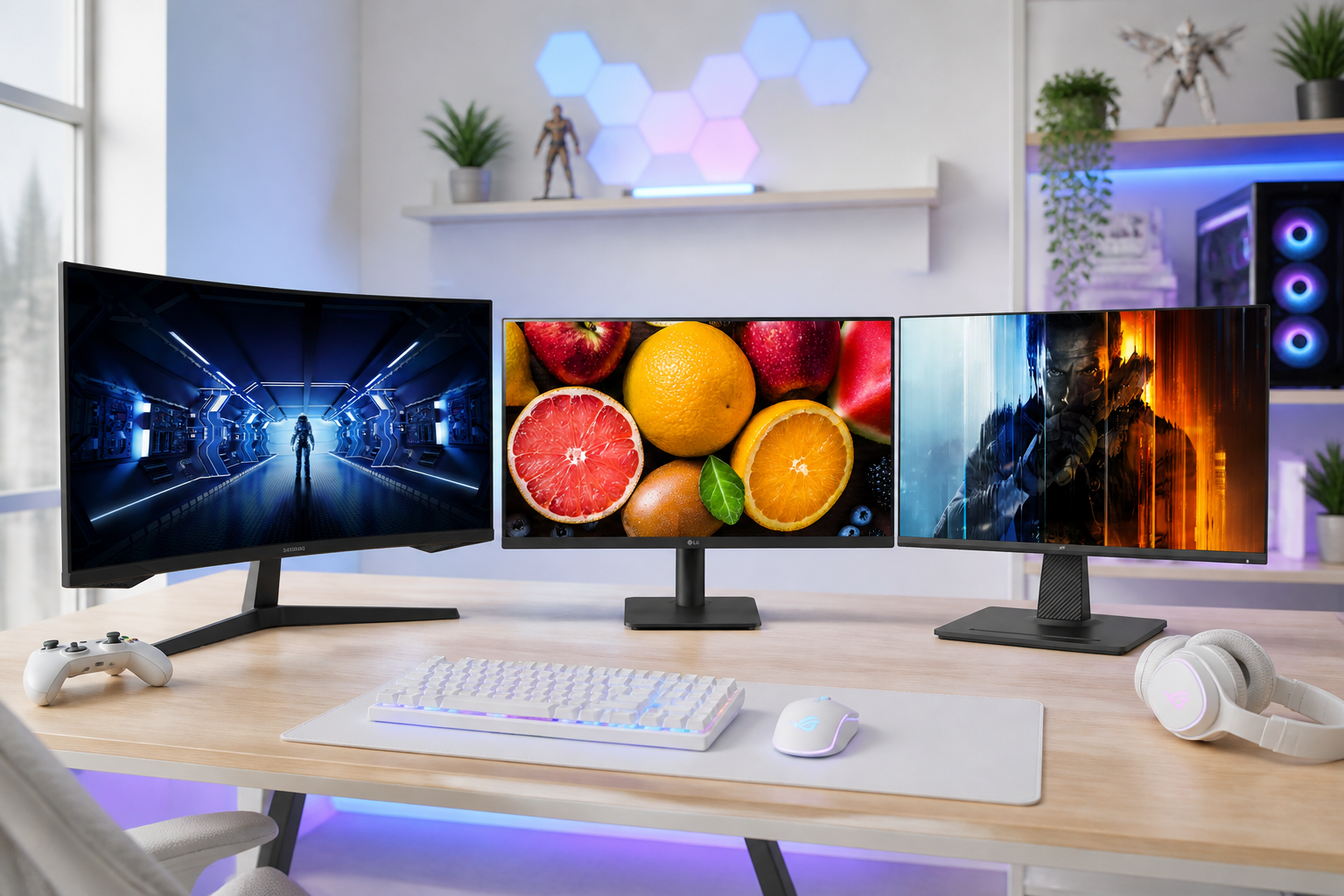 Monitores Gamer: Guia Completo de Modelos 100Hz a 165Hz em 2026