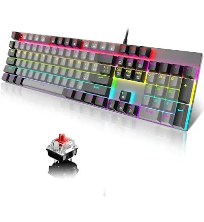 2026 Teclado Gamer Mecânico 1pcsk1 Com Ñ, Layout de 104