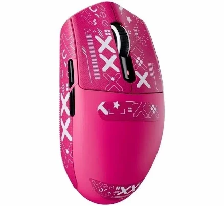 Lançamento 2026 Mouse Gamer Attack Shark G3 Rosa Sem Fio 2.4G Bluetooth Wired 25000DPI Sensor PixArt PAW3311