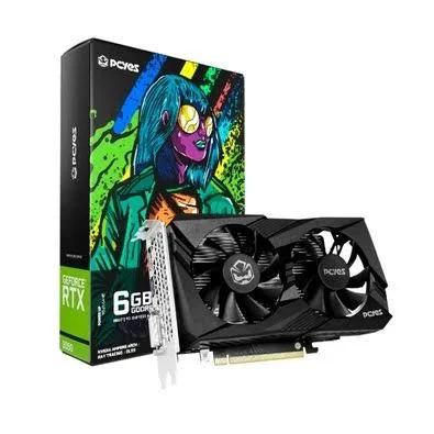 Placa de Vídeo Pcyes Nvidia Geforce RTX 3050 6GB Gddr6
